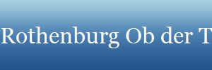 Rothenburg Ob der Tauber